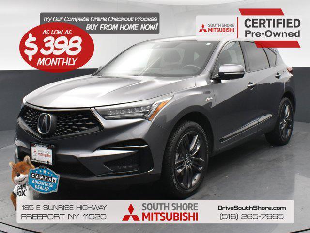 used 2021 Acura RDX car, priced at $27,826