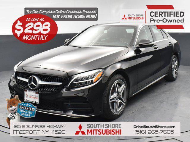 used 2020 Mercedes-Benz C-Class car, priced at $19,952