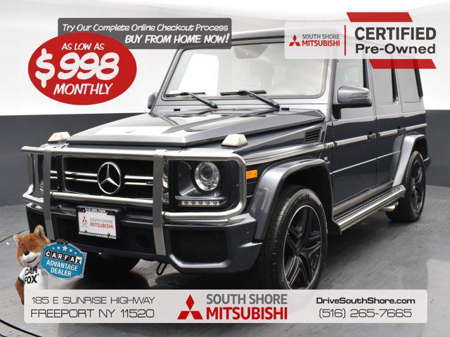 used 2018 Mercedes-Benz AMG G 63 car, priced at $75,952