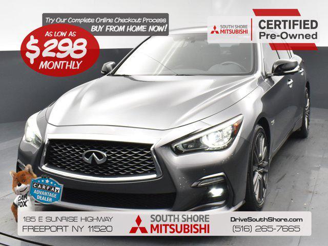 used 2019 INFINITI Q50 car, priced at $19,952