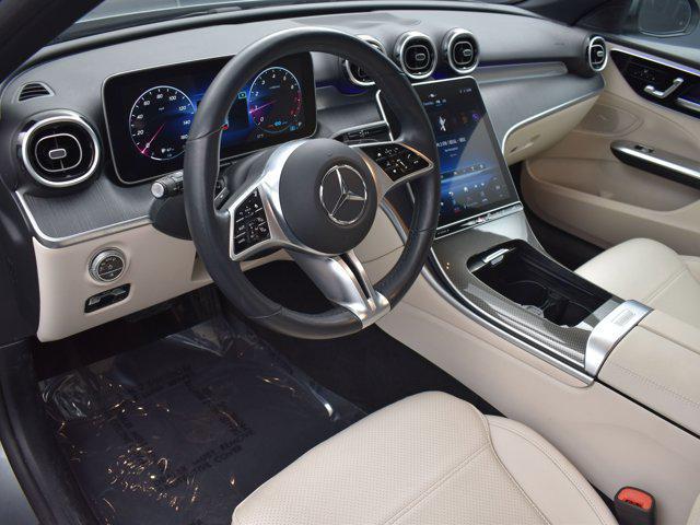 used 2022 Mercedes-Benz C-Class car, priced at $24,826