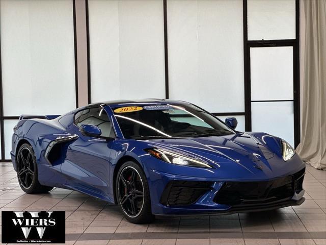 used 2022 Chevrolet Corvette car, priced at $67,844