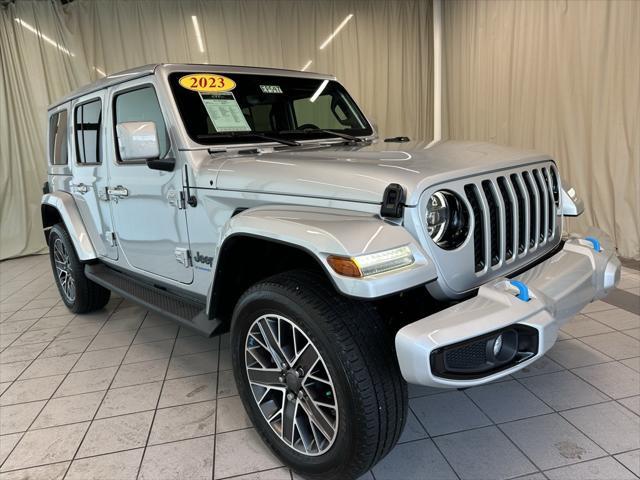 used 2023 Jeep Wrangler 4xe car, priced at $41,955