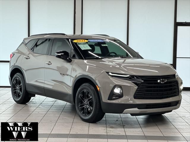 used 2021 Chevrolet Blazer car, priced at $21,574