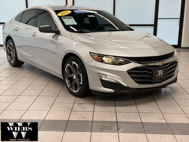 used 2022 Chevrolet Malibu car, priced at $17,988