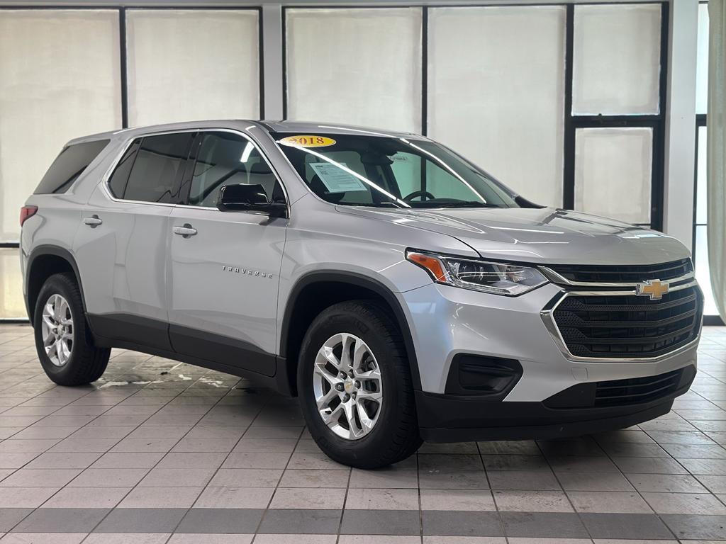used 2018 Chevrolet Traverse car, priced at $12,984
