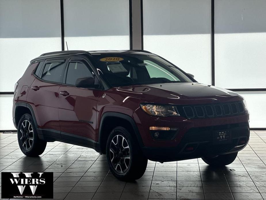 used 2020 Jeep Compass car, priced at $18,521