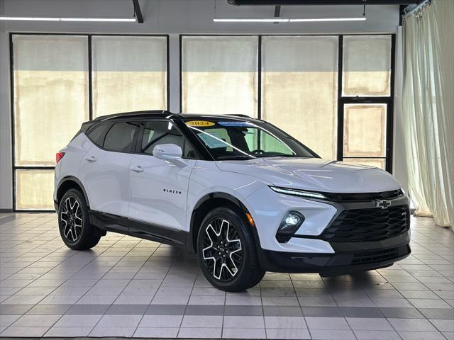 used 2024 Chevrolet Blazer car, priced at $37,488