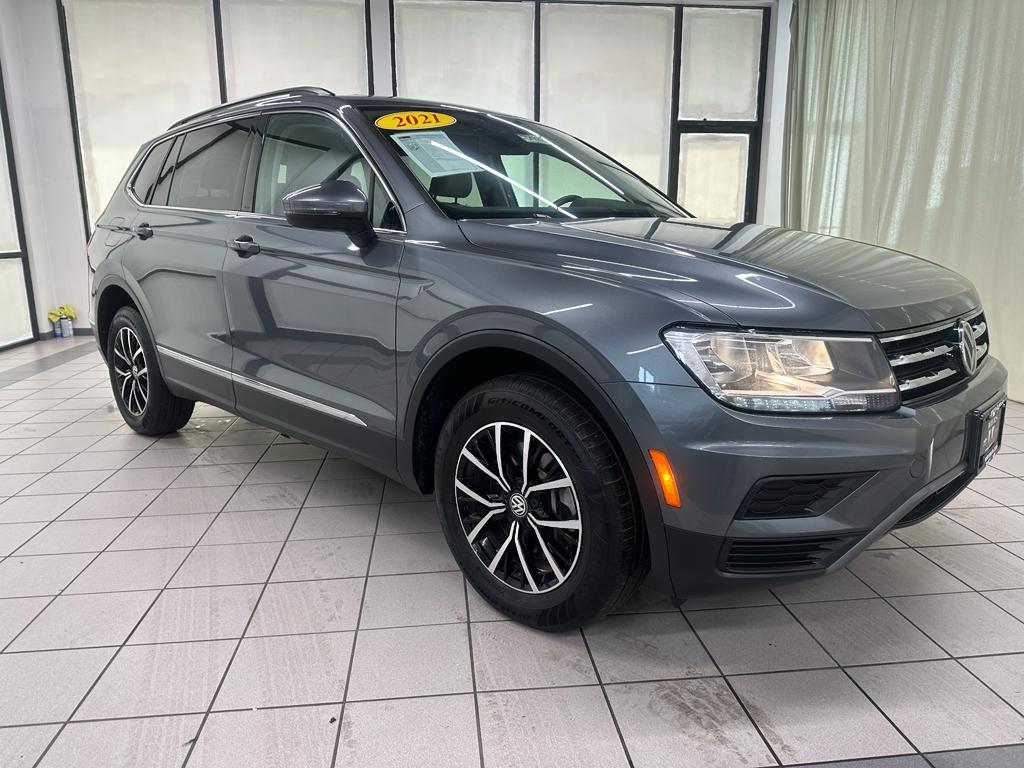 used 2021 Volkswagen Tiguan car, priced at $18,488