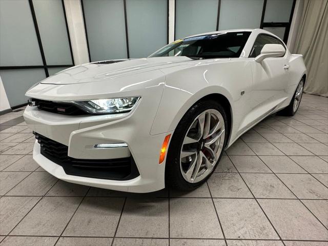 used 2021 Chevrolet Camaro car, priced at $44,545