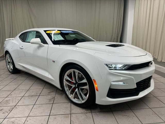 used 2021 Chevrolet Camaro car, priced at $44,545