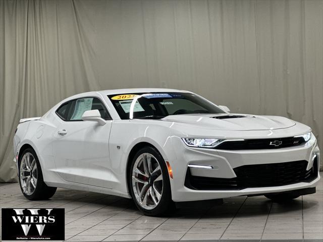 used 2021 Chevrolet Camaro car, priced at $45,455