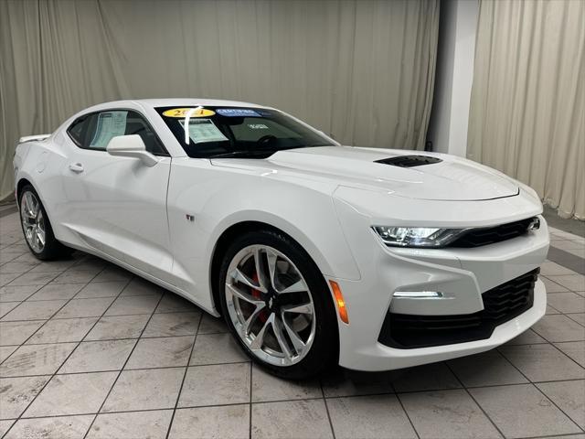 used 2021 Chevrolet Camaro car, priced at $45,455