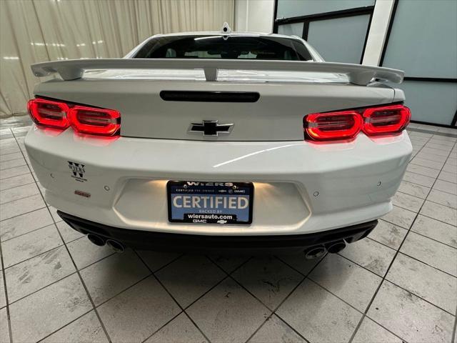 used 2021 Chevrolet Camaro car, priced at $44,545