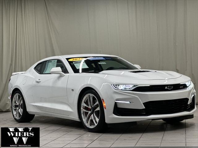 used 2021 Chevrolet Camaro car, priced at $44,545