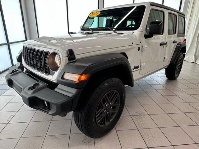 used 2024 Jeep Wrangler car, priced at $35,522