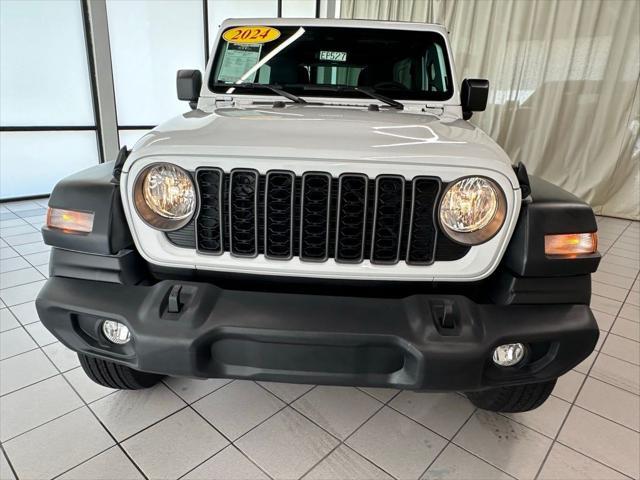 used 2024 Jeep Wrangler car, priced at $35,522