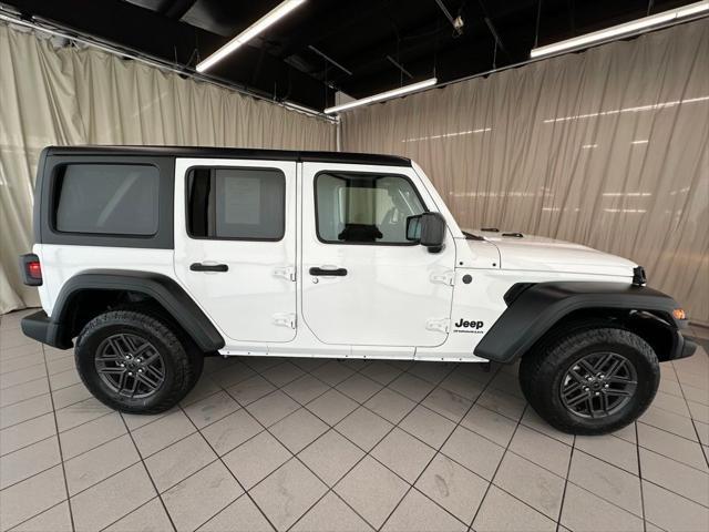 used 2024 Jeep Wrangler car, priced at $35,522