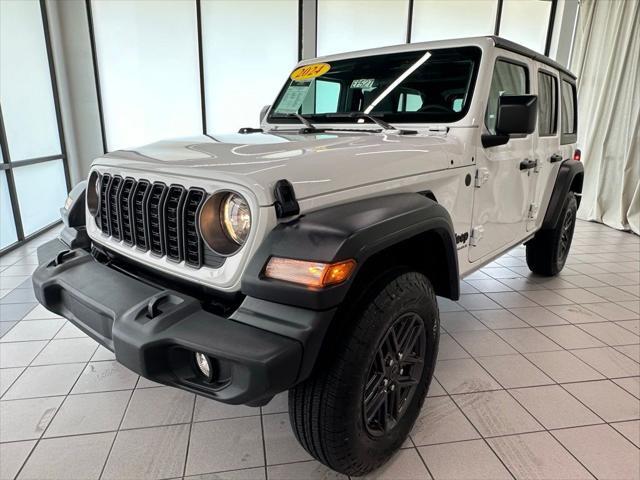 used 2024 Jeep Wrangler car, priced at $35,522