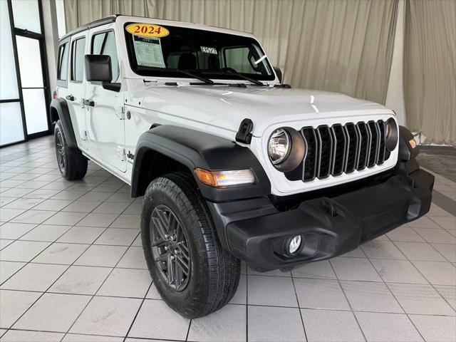 used 2024 Jeep Wrangler car, priced at $38,445