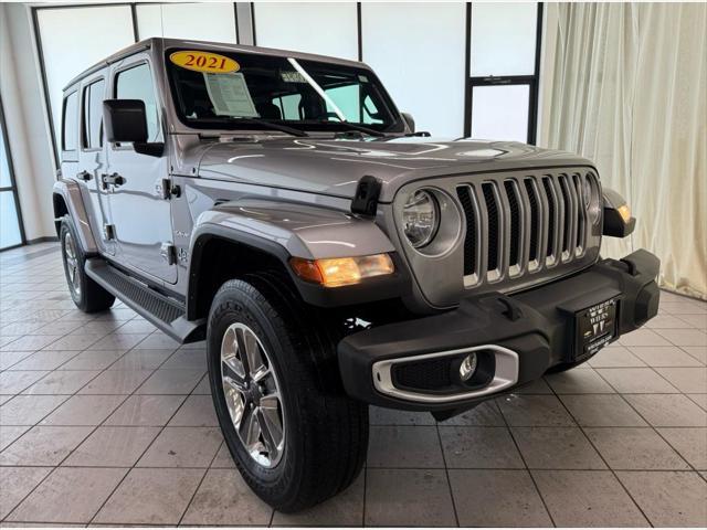 used 2021 Jeep Wrangler Unlimited car, priced at $28,988