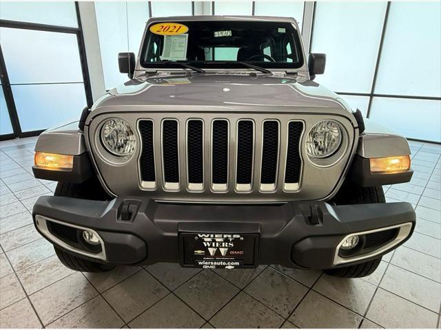 used 2021 Jeep Wrangler Unlimited car, priced at $28,988