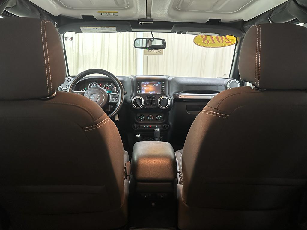 used 2018 Jeep Wrangler JK Unlimited car, priced at $22,588