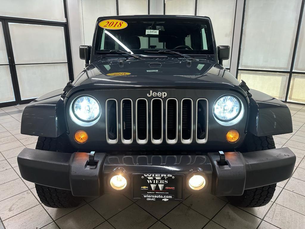 used 2018 Jeep Wrangler JK Unlimited car, priced at $22,588