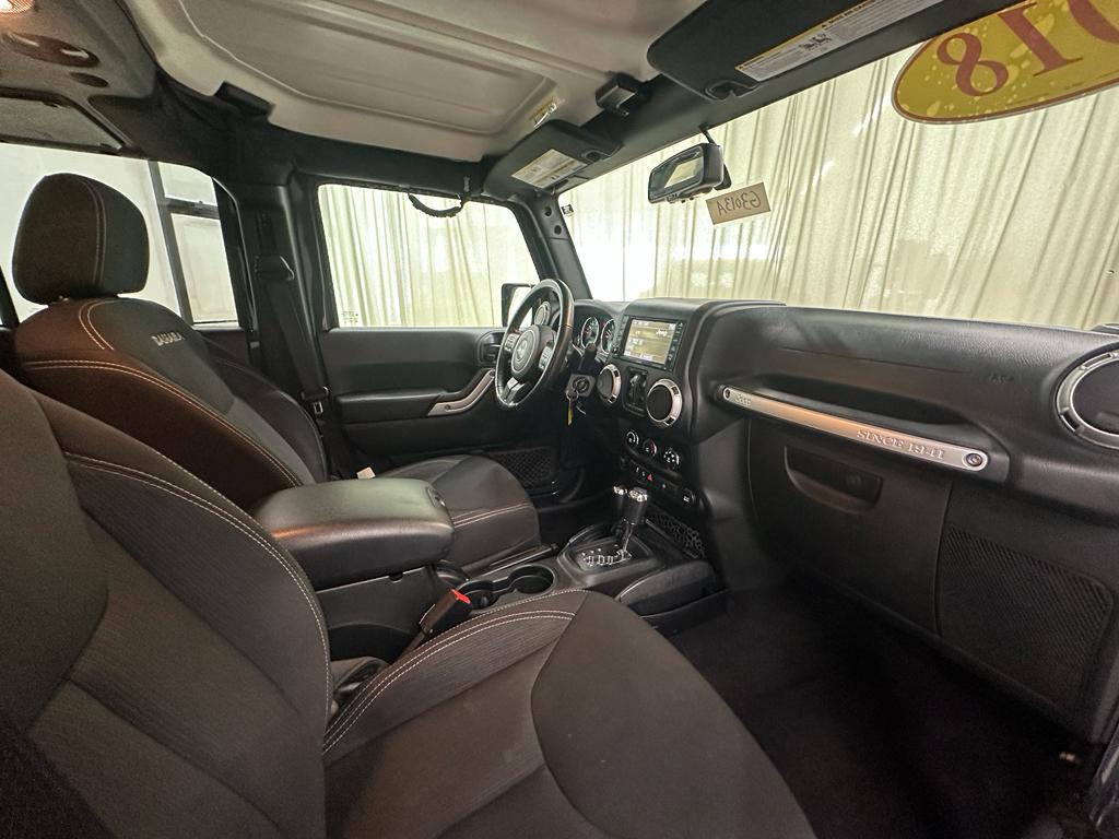 used 2018 Jeep Wrangler JK Unlimited car, priced at $22,588