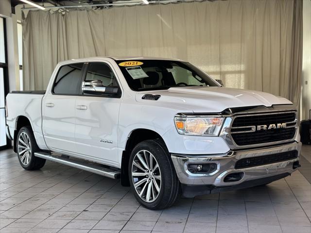 used 2021 Ram 1500 car, priced at $27,988