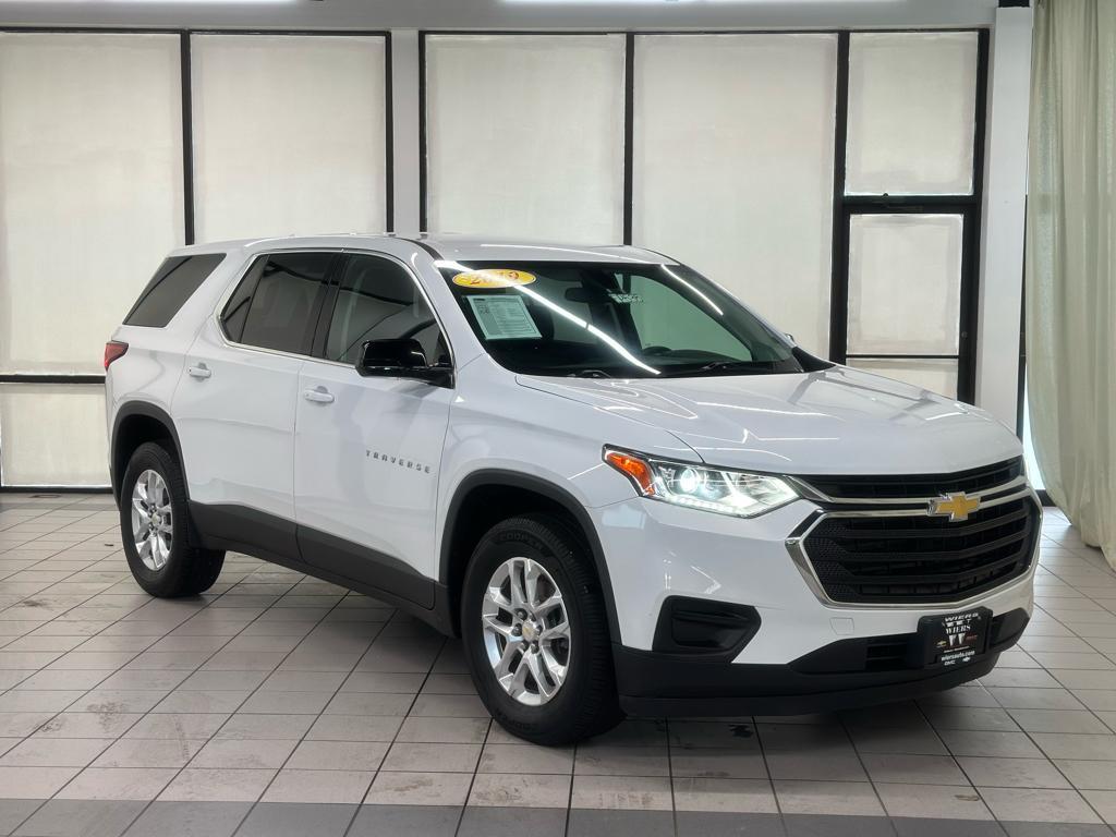 used 2019 Chevrolet Traverse car, priced at $17,788