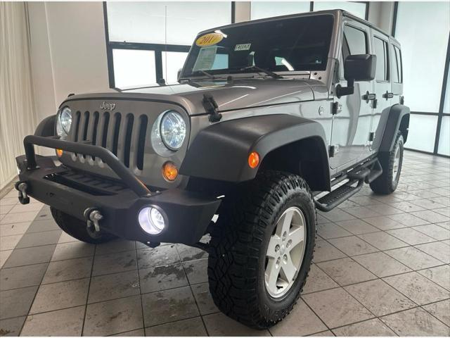 used 2017 Jeep Wrangler Unlimited car, priced at $20,988