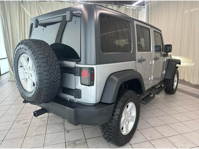 used 2017 Jeep Wrangler Unlimited car, priced at $20,988