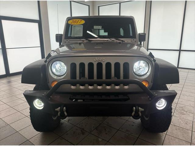 used 2017 Jeep Wrangler Unlimited car, priced at $20,988