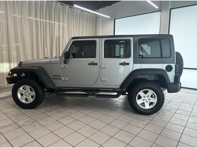 used 2017 Jeep Wrangler Unlimited car, priced at $20,988