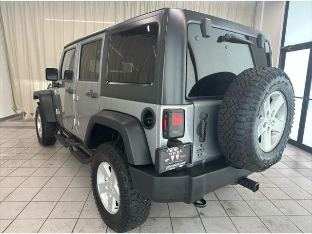 used 2017 Jeep Wrangler Unlimited car, priced at $20,988