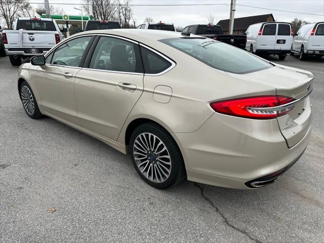 used 2018 Ford Fusion car, priced at $14,788