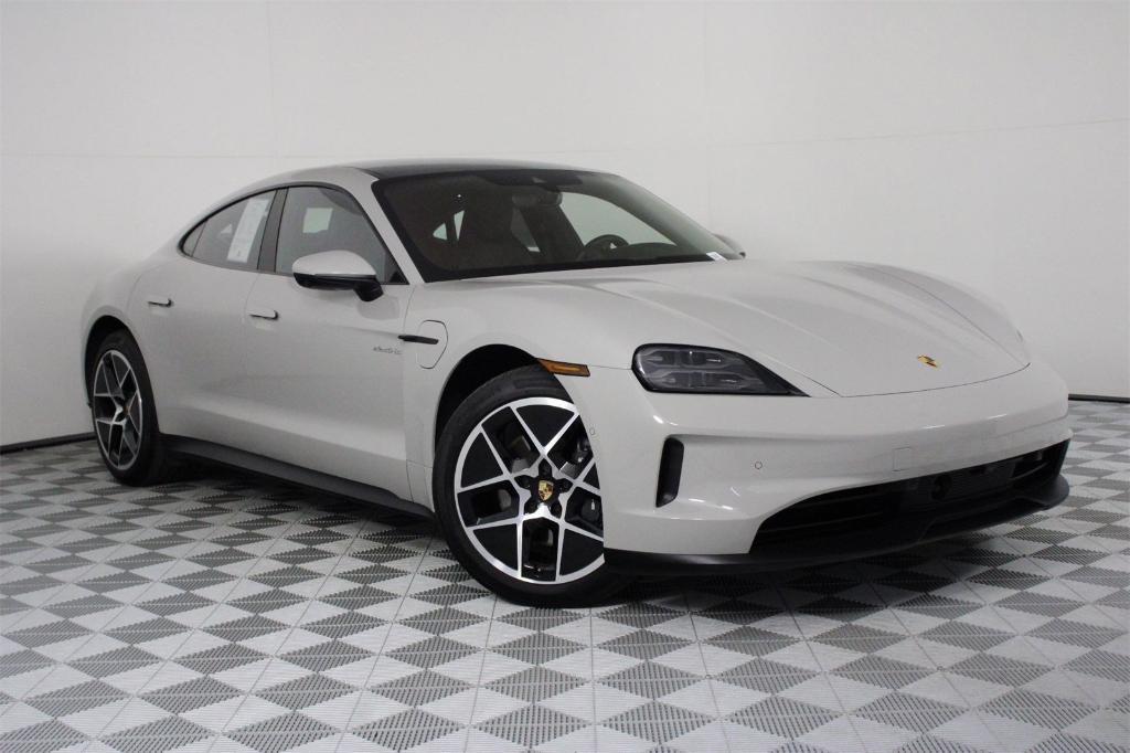 used 2025 Porsche Taycan car, priced at $125,888