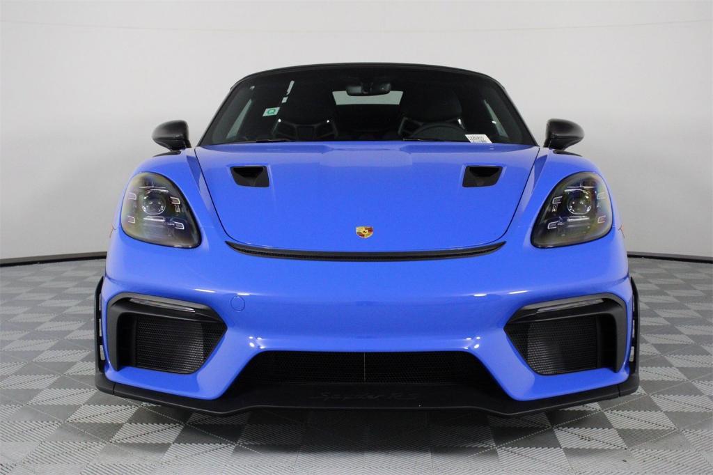 new 2025 Porsche 718 Spyder car, priced at $216,005