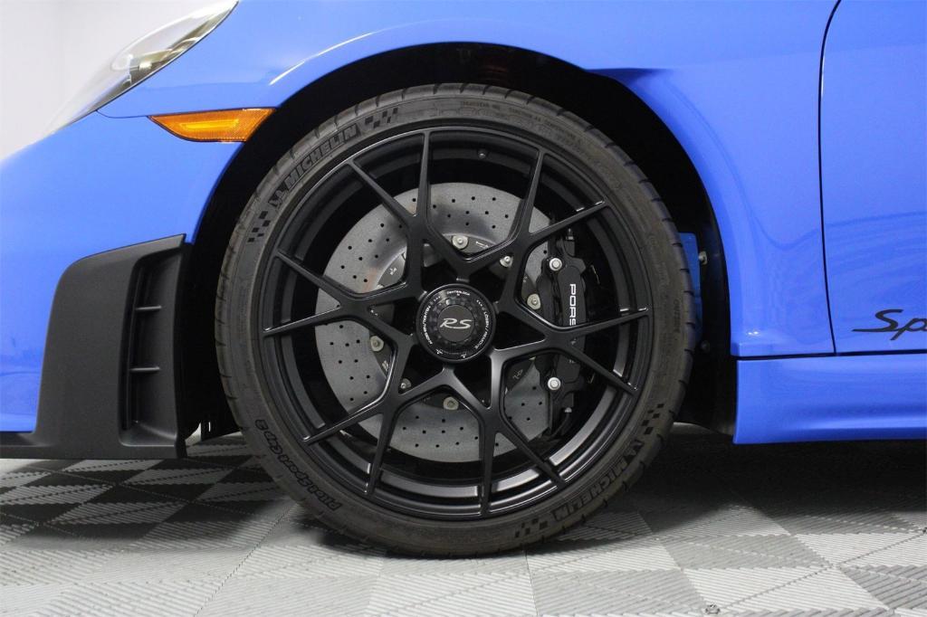 new 2025 Porsche 718 Spyder car, priced at $216,005