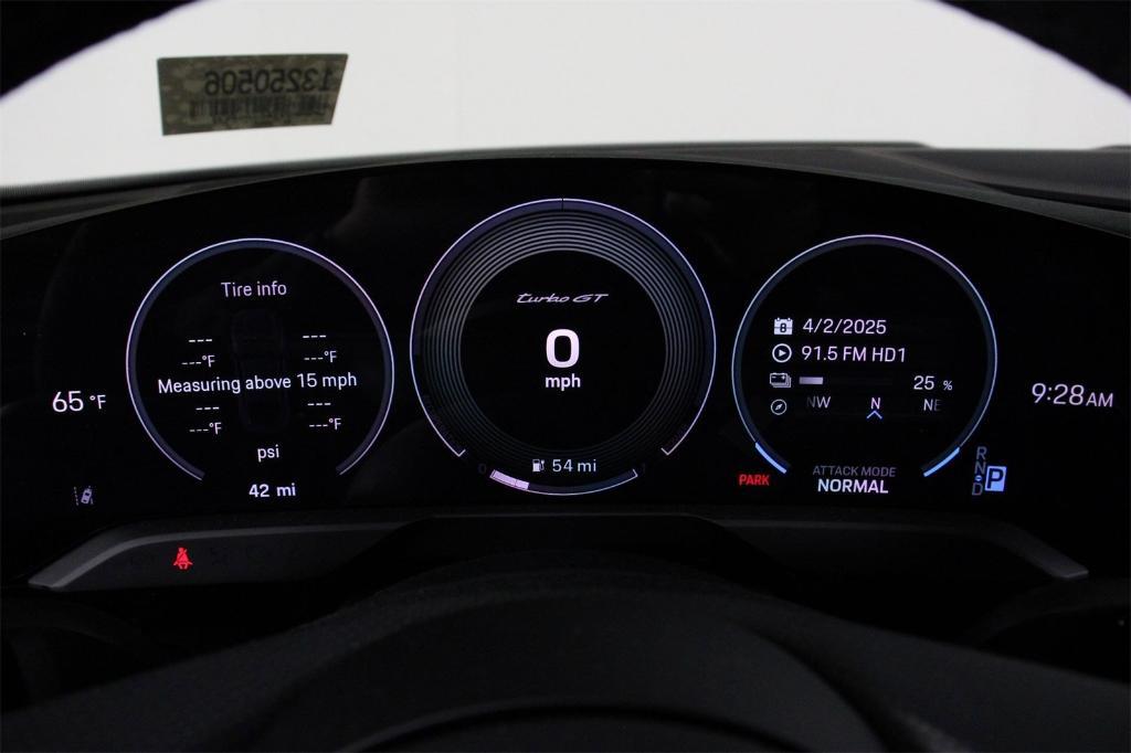 new 2025 Porsche Taycan car, priced at $238,495