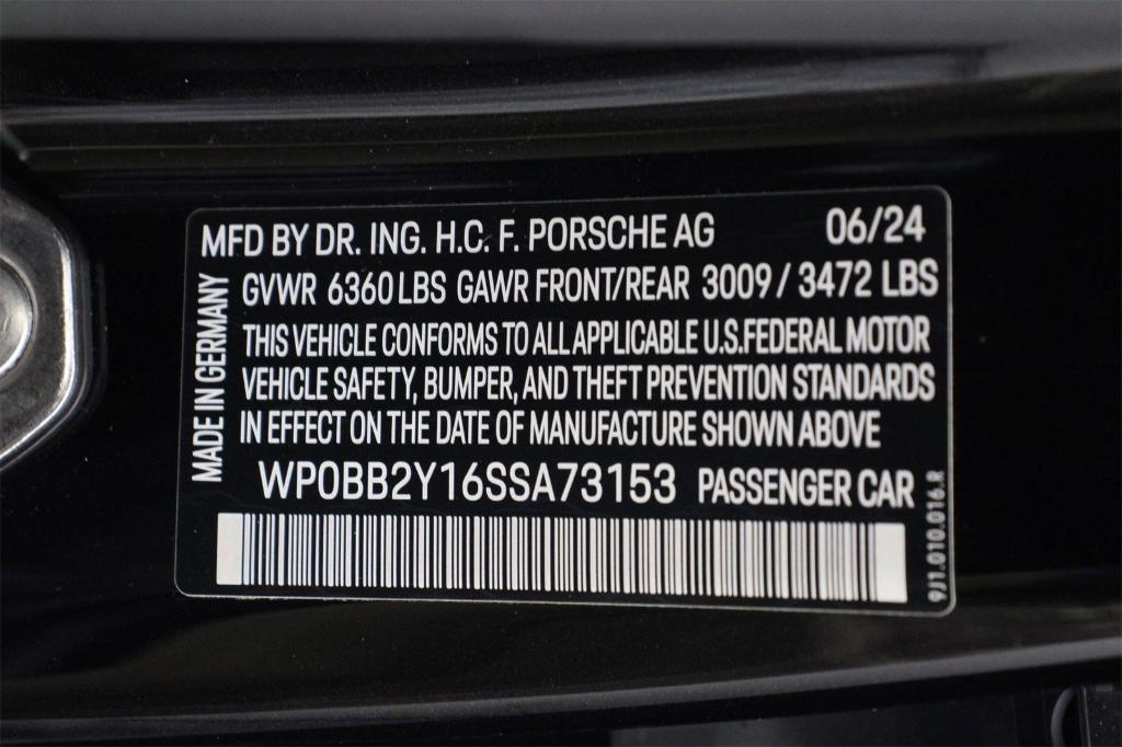 used 2025 Porsche Taycan Cross Turismo car, priced at $147,888