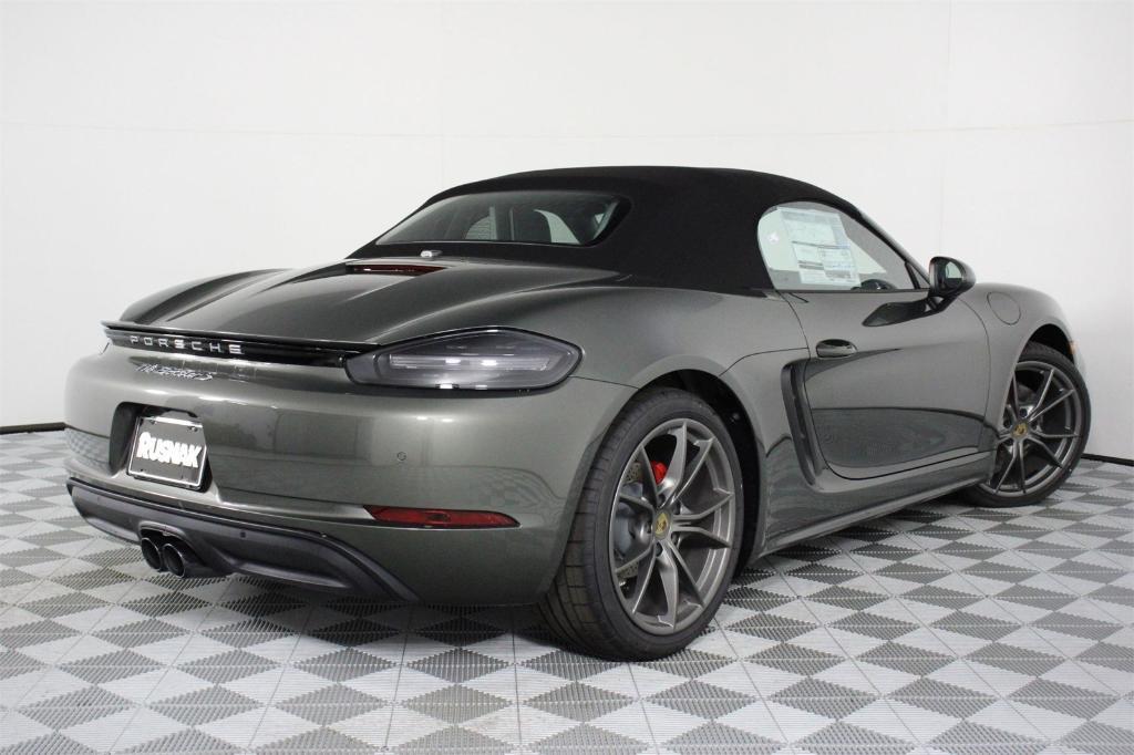 new 2025 Porsche 718 Boxster car, priced at $104,305