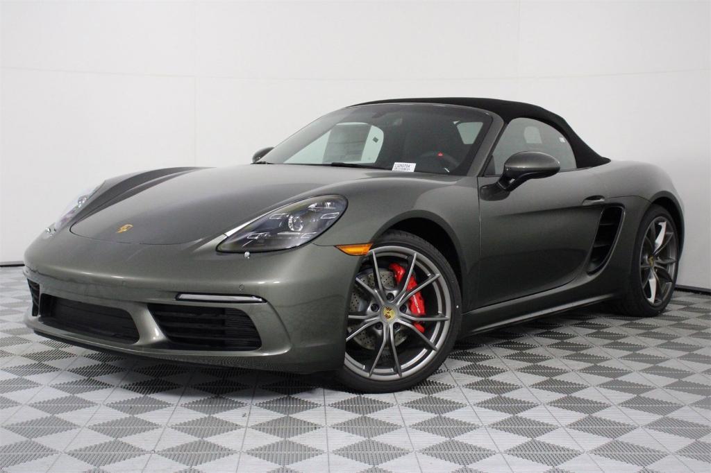 new 2025 Porsche 718 Boxster car, priced at $104,305