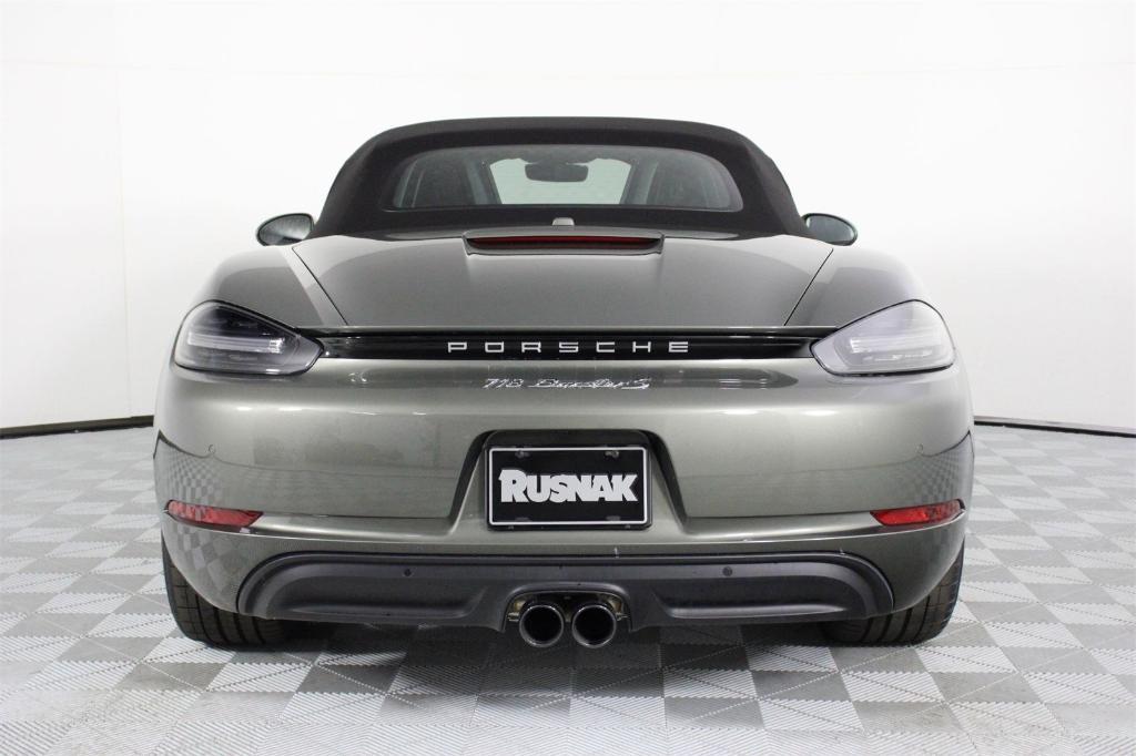 new 2025 Porsche 718 Boxster car, priced at $104,305