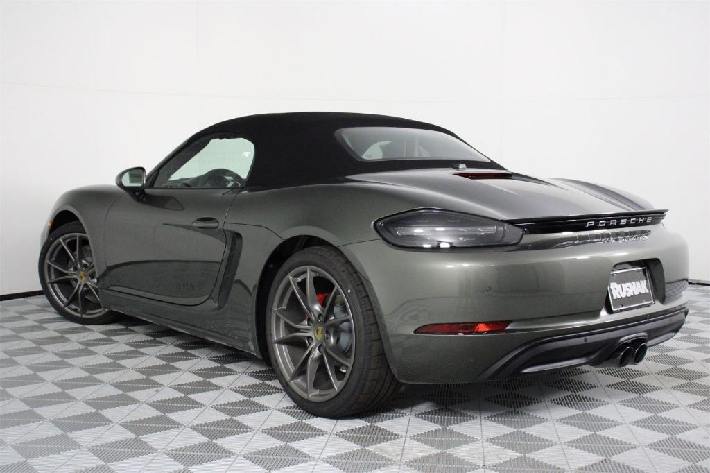 new 2025 Porsche 718 Boxster car, priced at $104,305