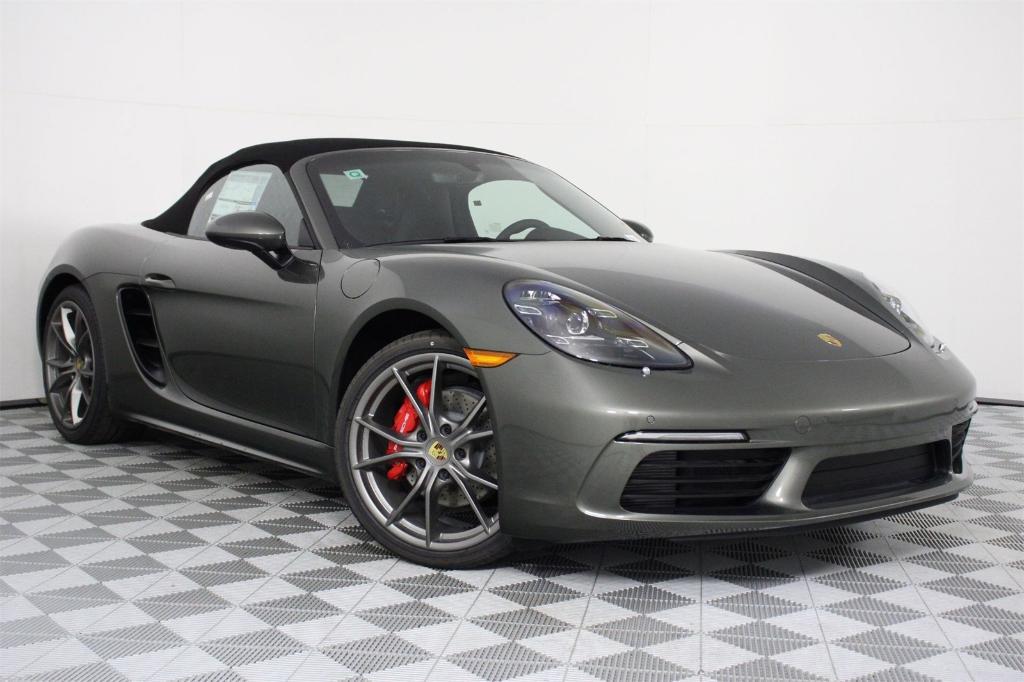 new 2025 Porsche 718 Boxster car, priced at $104,305