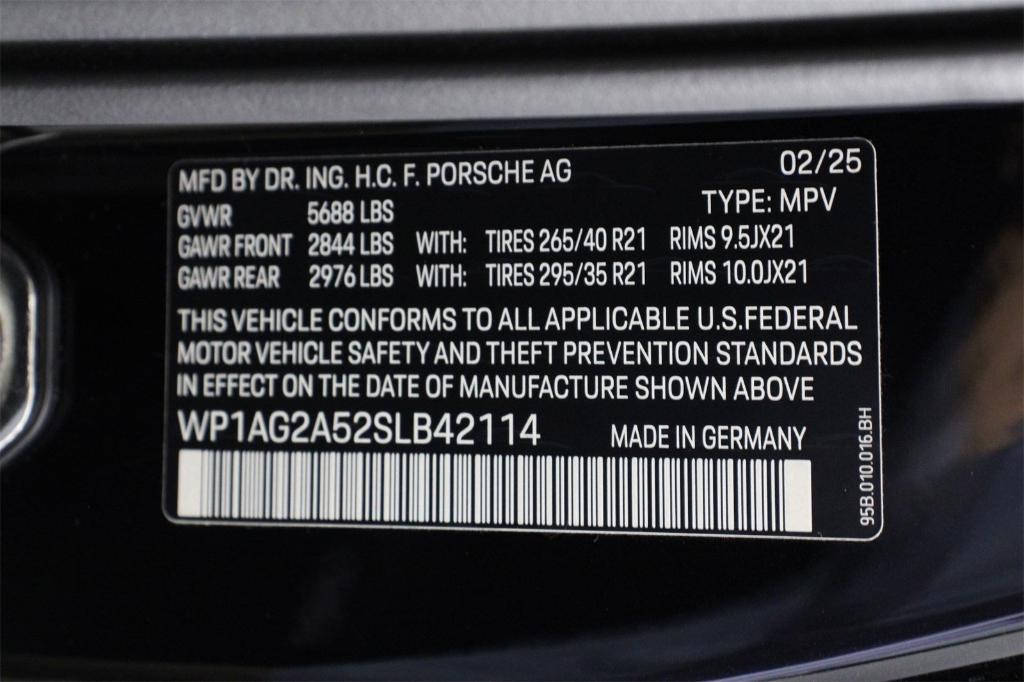 used 2025 Porsche Macan car, priced at $84,888