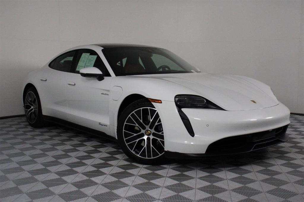 used 2021 Porsche Taycan car, priced at $53,888