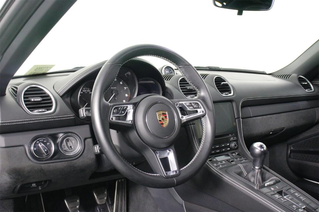 used 2022 Porsche 718 Spyder car, priced at $127,888